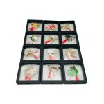 Pachet Avantajos En-gros Brosa Martisor marime mare in cutie cu expunere 3D, 8.5×8.5×2cm