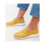 Pantofi Casual Pufine Galbeni