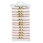 Set 12 Bratari reglabile Martisor, Ghiocel Norocos, model 2024, en-gros