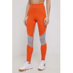 adidas by Stella McCartney leggins de antrenament HD9109 femei, culoarea portocaliu, modelator