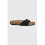Birkenstock papuci Madrid femei, culoarea negru 1020060-Black