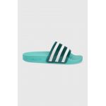 adidas Originals papuci Adilette GX3371 femei, culoarea turcoaz GX3371-MNRS/WHT