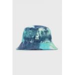 Kangol palarie din bumbac culoarea turcoaz, bumbac