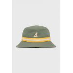 Kangol palarie din bumbac culoarea verde, bumbac