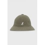 Kangol pălărie culoarea verde 0397BC.OG349-OG349