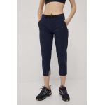 Columbia pantaloni de exterior Muir Pass Ii femei, culoarea albastru marin