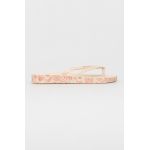 Ipanema slapi Bossa Soft V femei, culoarea bej, cu platforma