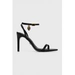 Kurt Geiger London sandale de piele culoarea negru