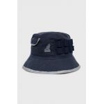 Kangol palarie din bumbac culoarea albastru marin, bumbac