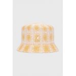 Kangol pălărie culoarea galben K3548.WW800-WW800