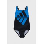 adidas Performance costum de baie copii HC9648 culoarea negru
