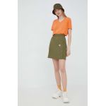 adidas Originals fusta Always Original HF2024 culoarea verde, mini, drept