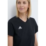 adidas Performance tricou din bumbac HC0438 culoarea negru HC0438