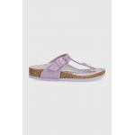 Birkenstock slapi copii culoarea violet