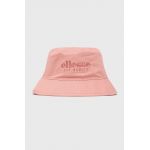 Ellesse palarie din bumbac culoarea roz, bumbac