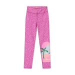 Femi Stories pantaloni de plaja culoarea roz