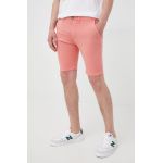 Pepe Jeans pantaloni scurti Mc Queen Short barbati, culoarea portocaliu