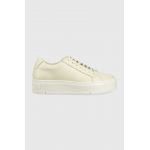 Vagabond Shoemakers sneakers din piele Judy culoarea bej