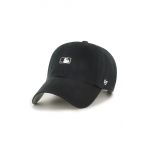 47brand șapcă culoarea negru, cu imprimeu