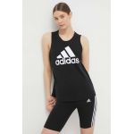 adidas top din bumbac GS1359 culoarea negru GS1359