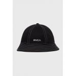 RVCA palarie din bumbac culoarea negru, bumbac