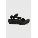 Teva sandale femei, culoarea negru, cu platforma 1131270.BLK-BLK
