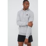 adidas bluză H12213 bărbați, culoarea gri, cu imprimeu  H12213