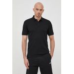 BOSS polo de bumbac culoarea negru, uni 50468362