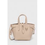 Furla poseta de piele culoarea roz