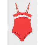 United Colors of Benetton costum de baie copii culoarea rosu
