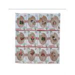Martisor engros in cutiuta brose metal diverse 24 buc/set