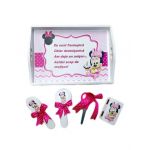 Set taiere mot-turta cinci piese, Minnie Mouse, en-gros