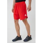 adidas Performance pantaloni scurți de antrenament Designed For Training HC4242 barbati, culoarea rosu