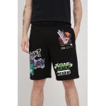 HUF pantaloni scurti X Marvel barbati, culoarea negru