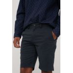 Superdry pantaloni scurti barbati, culoarea albastru marin