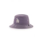 47brand palarie Los Angeles Dodgers culoarea violet, bumbac
