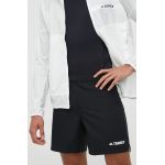 adidas TERREX pantaloni scurti sport Trail barbati, culoarea negru
