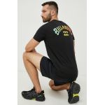 Billabong tricou din bumbac culoarea negru, cu imprimeu