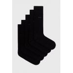 BOSS șosete 50478221 (5-pack) bărbați, culoarea negru 50478221