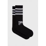 HUF sosete X Trasher barbati, culoarea negru