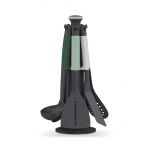 Joseph Joseph set accesorii de bucatarie cu suport Elevate Sage (7-pack)