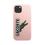 Lacoste husa pentru telefon Iphone 13 6,1" culoarea roz