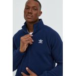 adidas Originals bluza barbati, culoarea albastru marin, cu imprimeu