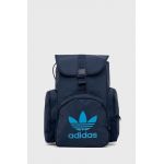 adidas Originals rucsac culoarea albastru marin, mare, cu imprimeu