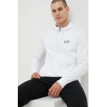 EA7 Emporio Armani trening barbati, culoarea alb