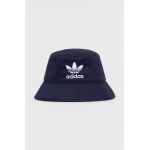 adidas Originals pălărie din bumbac culoarea albastru marin, bumbac HM1679.M-NINDIG