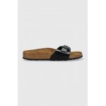 Birkenstock papuci femei, culoarea negru 040303-Black