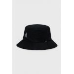 HUF palarie din bumbac culoarea negru, bumbac