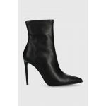 Steve Madden botine Vanya femei, culoarea negru, cu toc cui