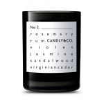 Candly Lumanare parfumata de soia No2. Rosemary & Rum